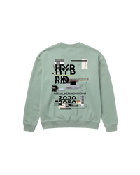 Astral Hyb Sweatshirt 410 Verde Menta Cubica