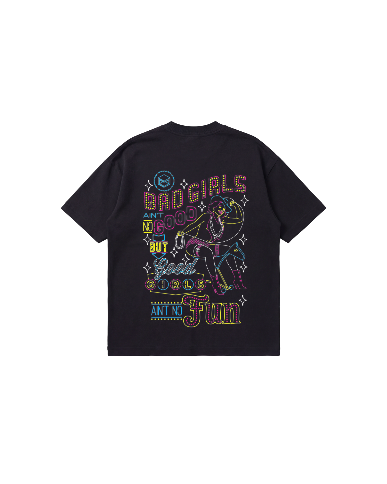 Bad Girls Semi Oversize 250 Negro Cubica