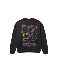 Bad Girls Sweatshirt 410 Negro Cubica