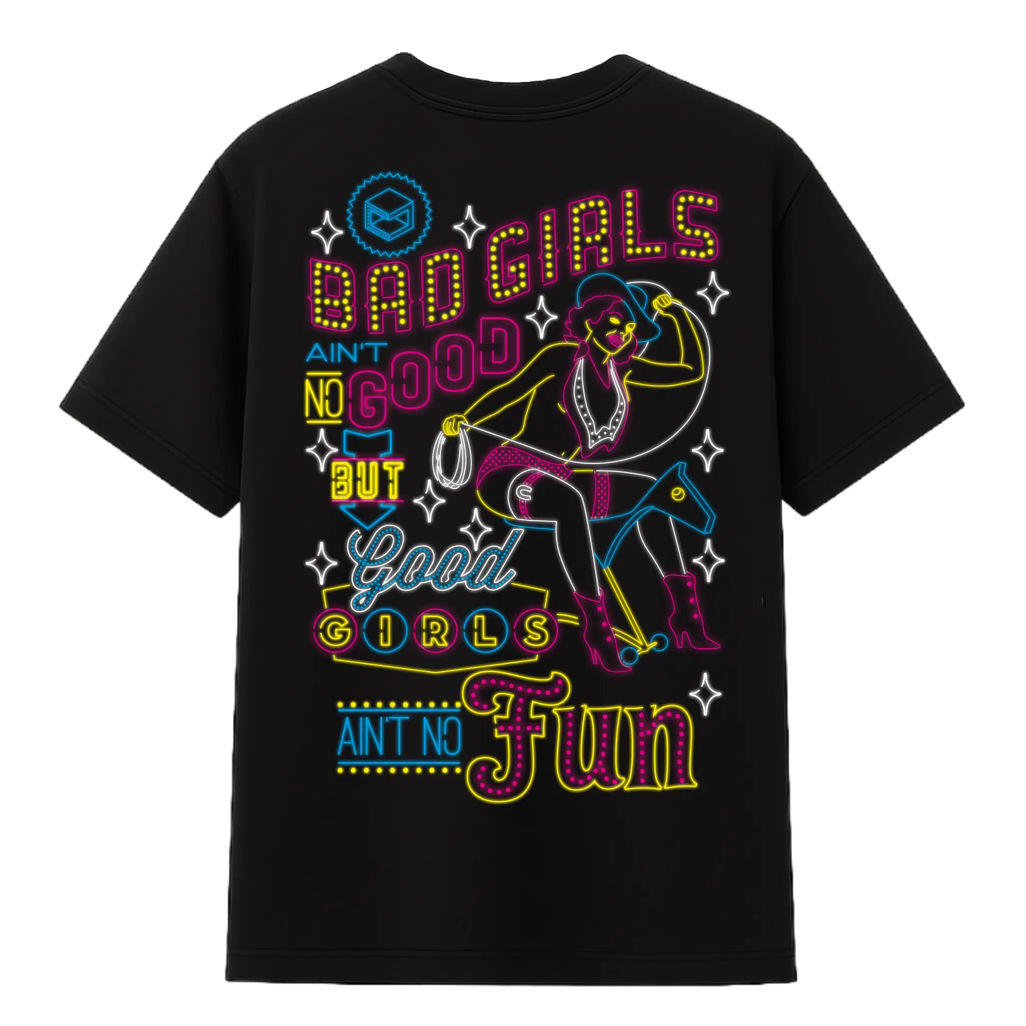 Camiseta Cubica Bad Girls Ain't Good (B)