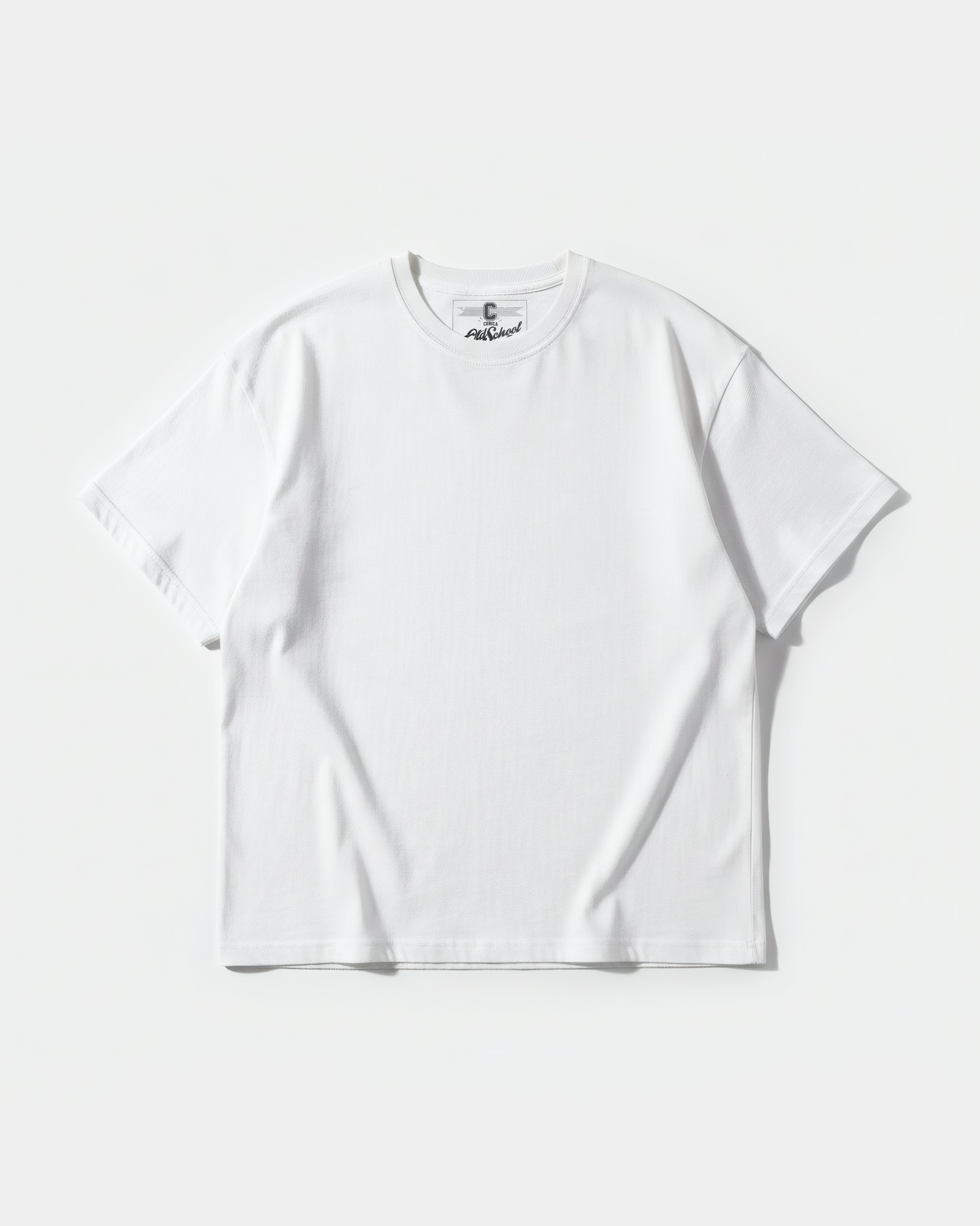 Camiseta Craneos Daft Punk Big Back Oversize Basic