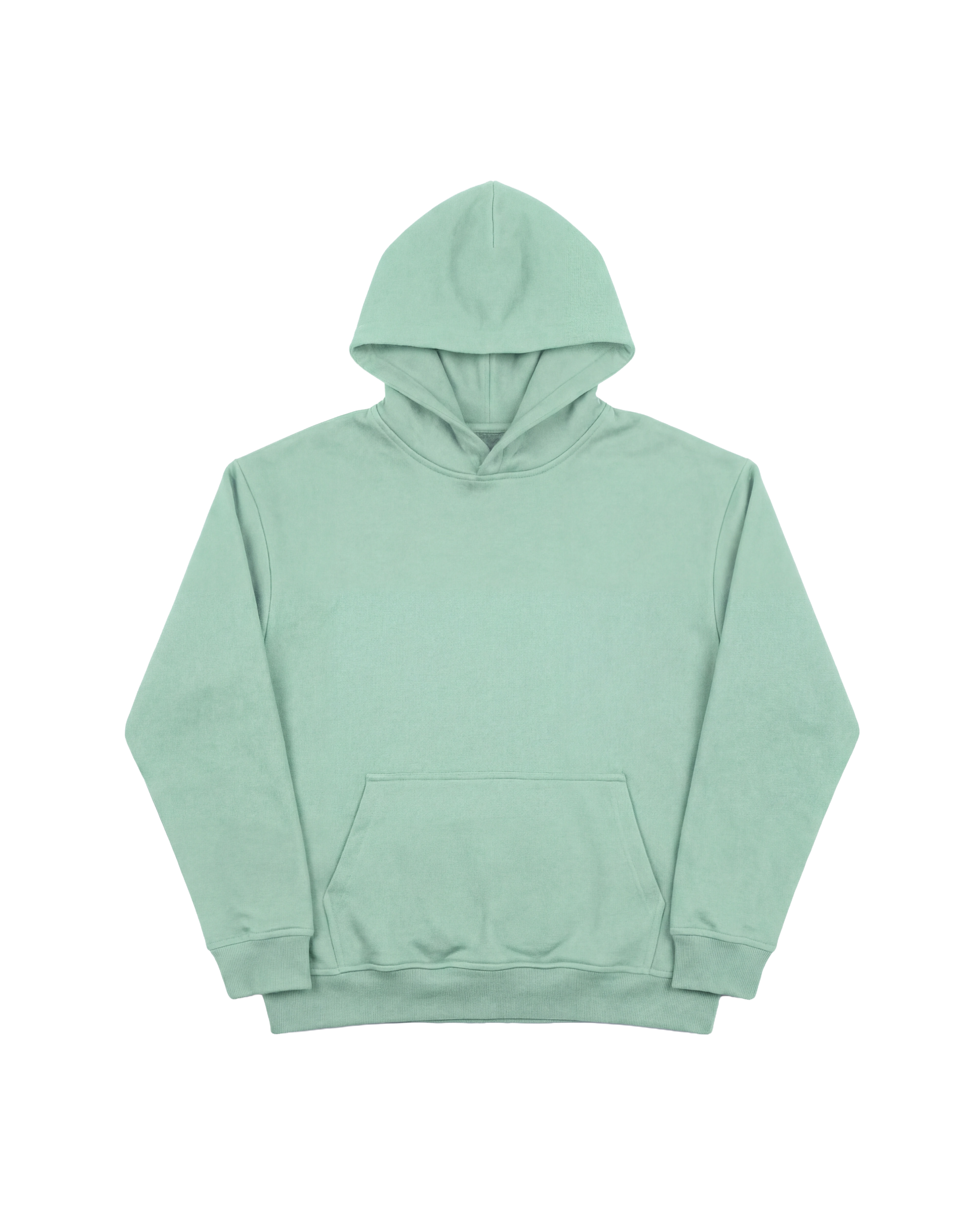 Hoodie 410 Verde Menta Cubica