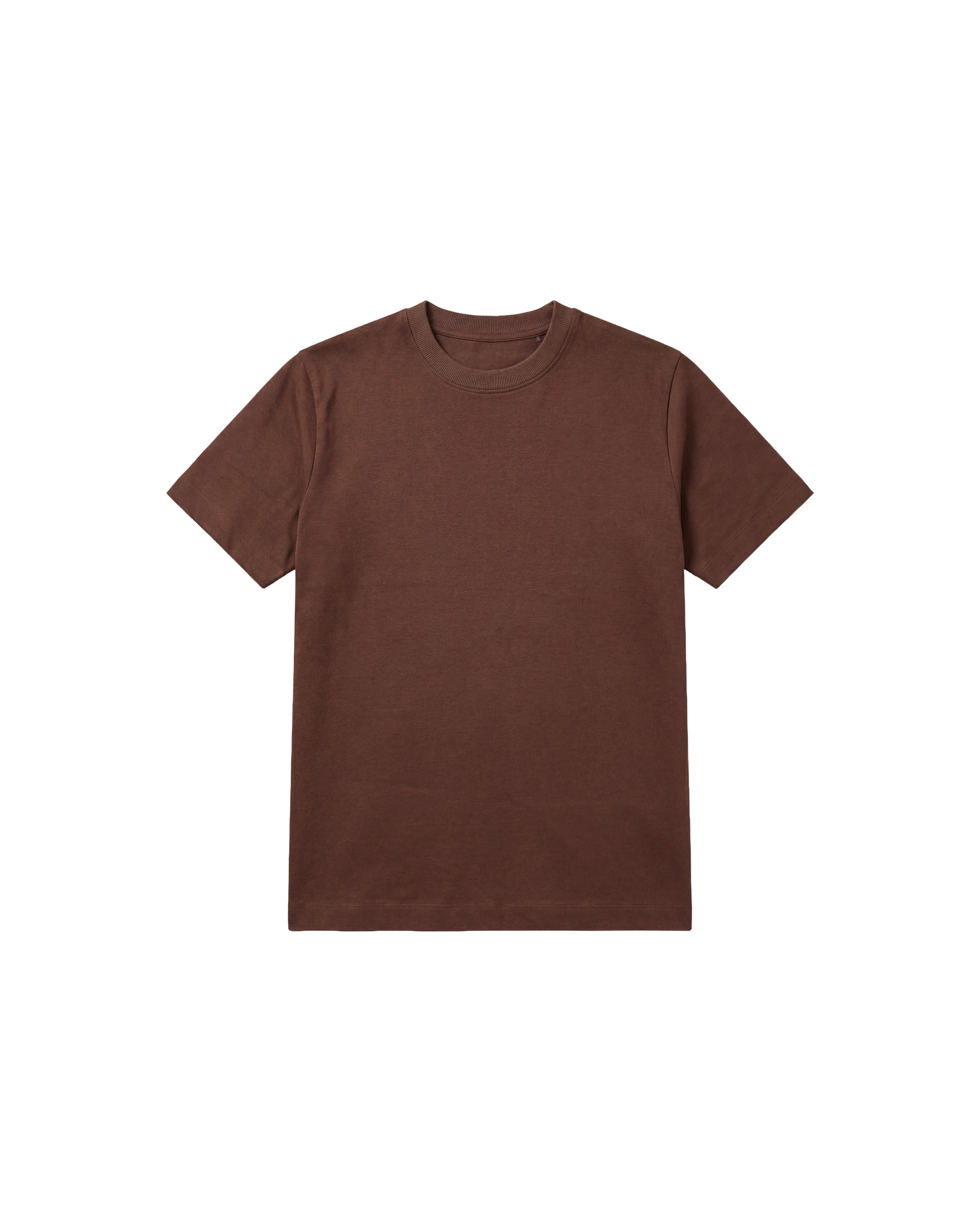 Camiseta básica Regular 250g Chocolate