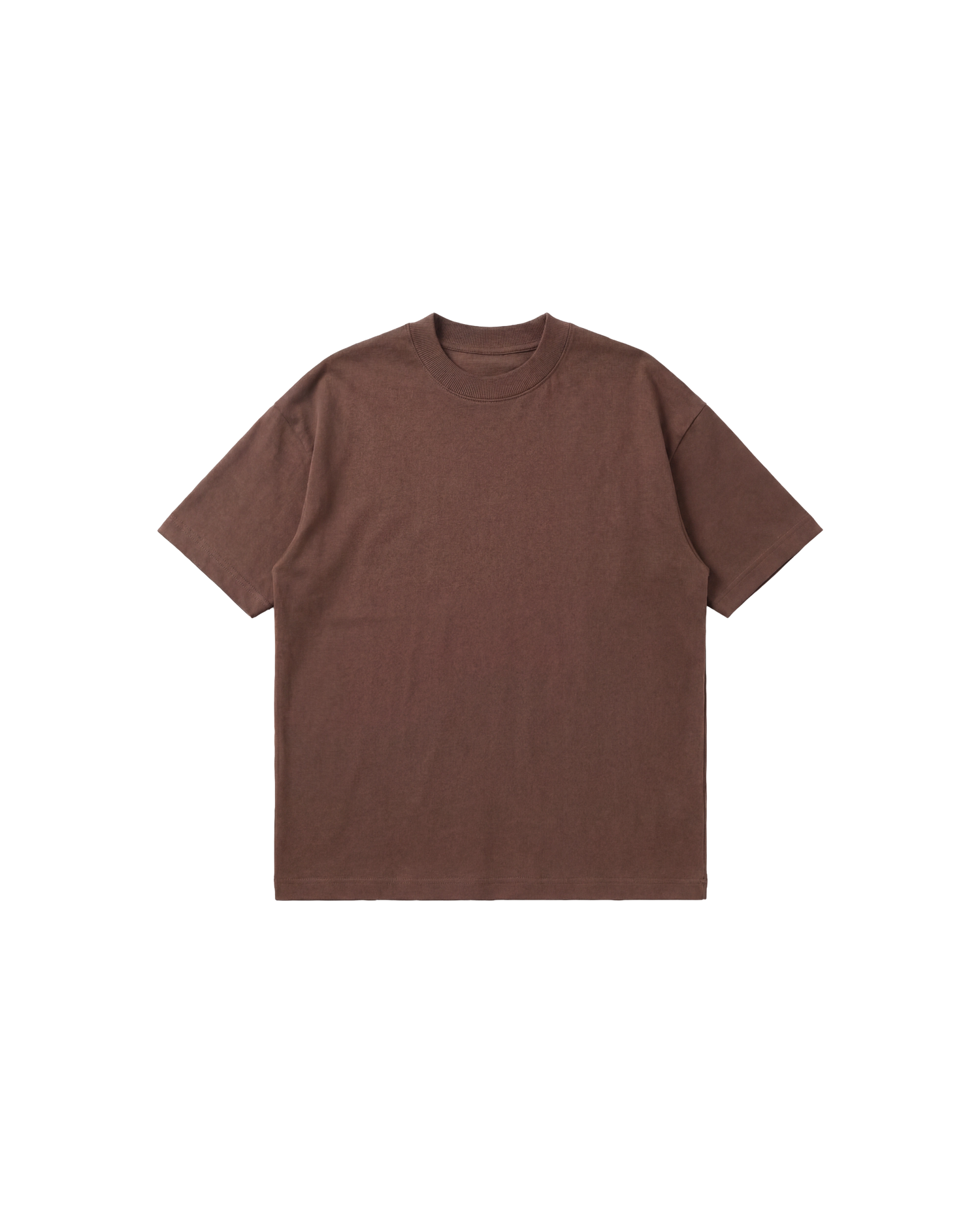 Camiseta Básica Semi Oversize 250g Café Toffee