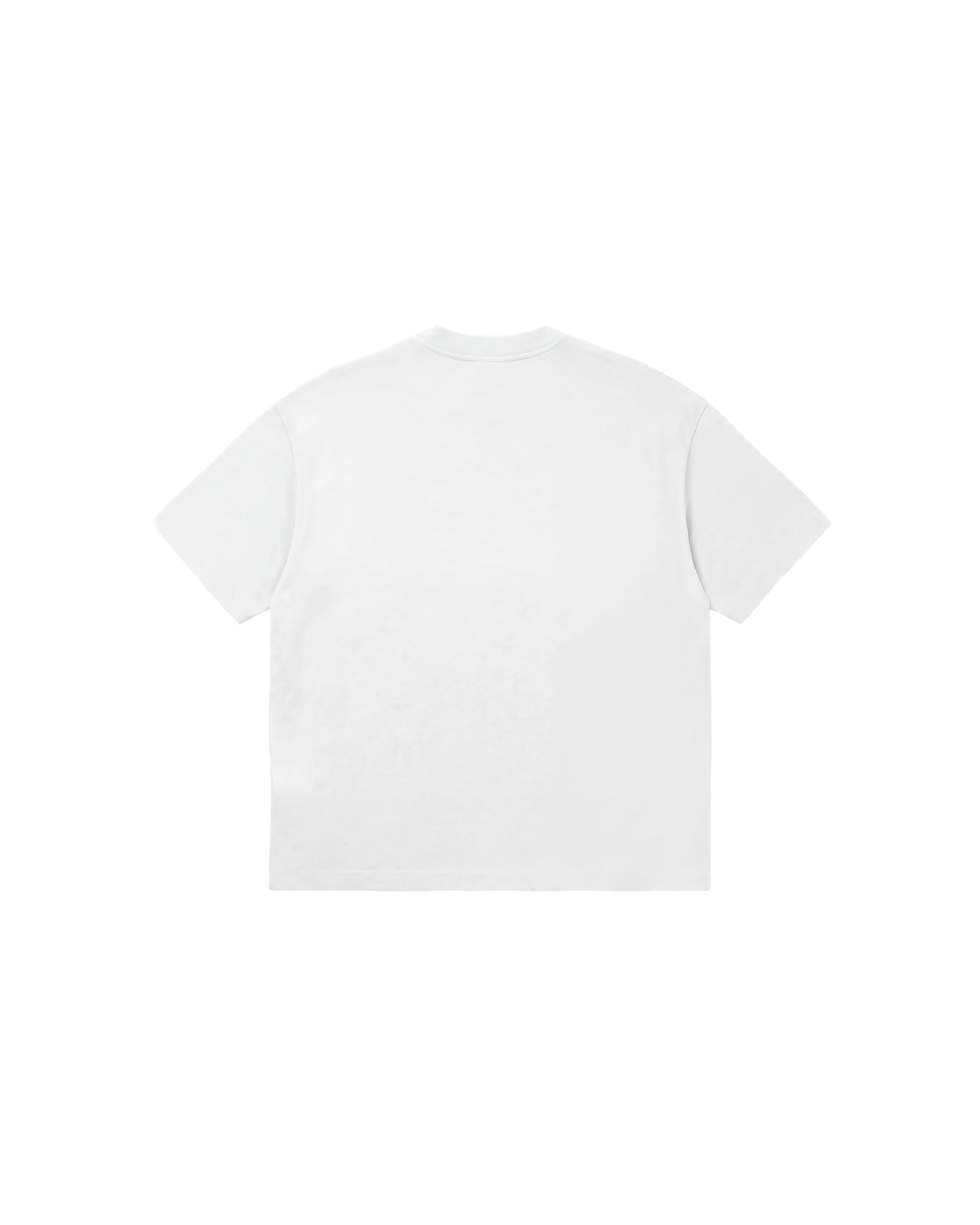 Camiseta Básica Semi Oversize 310g Blanco