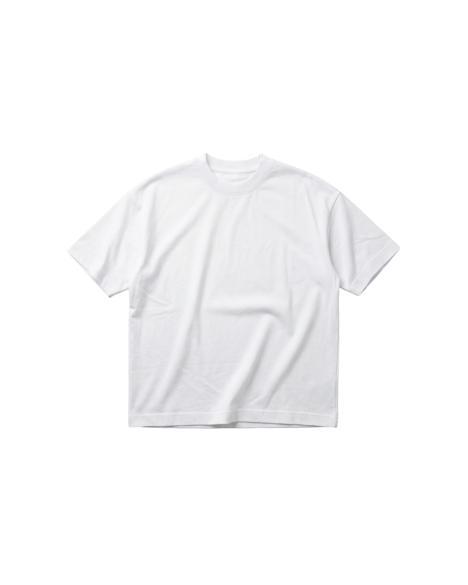 Camiseta Básica Semi Oversize 310g Blanco