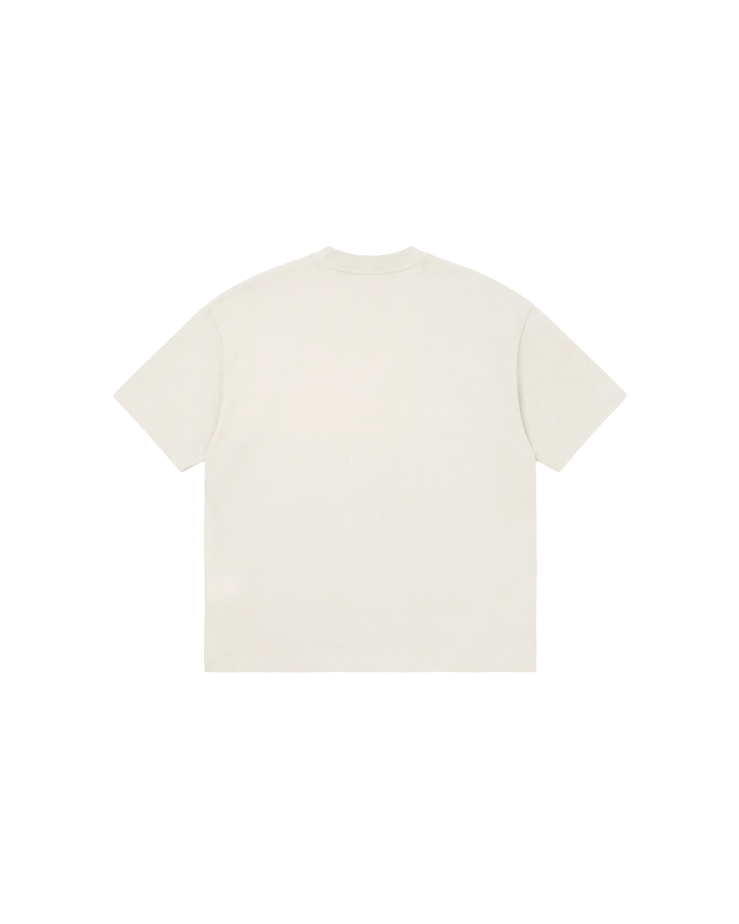 Camiseta Básica Semi Oversize 310g Marfil