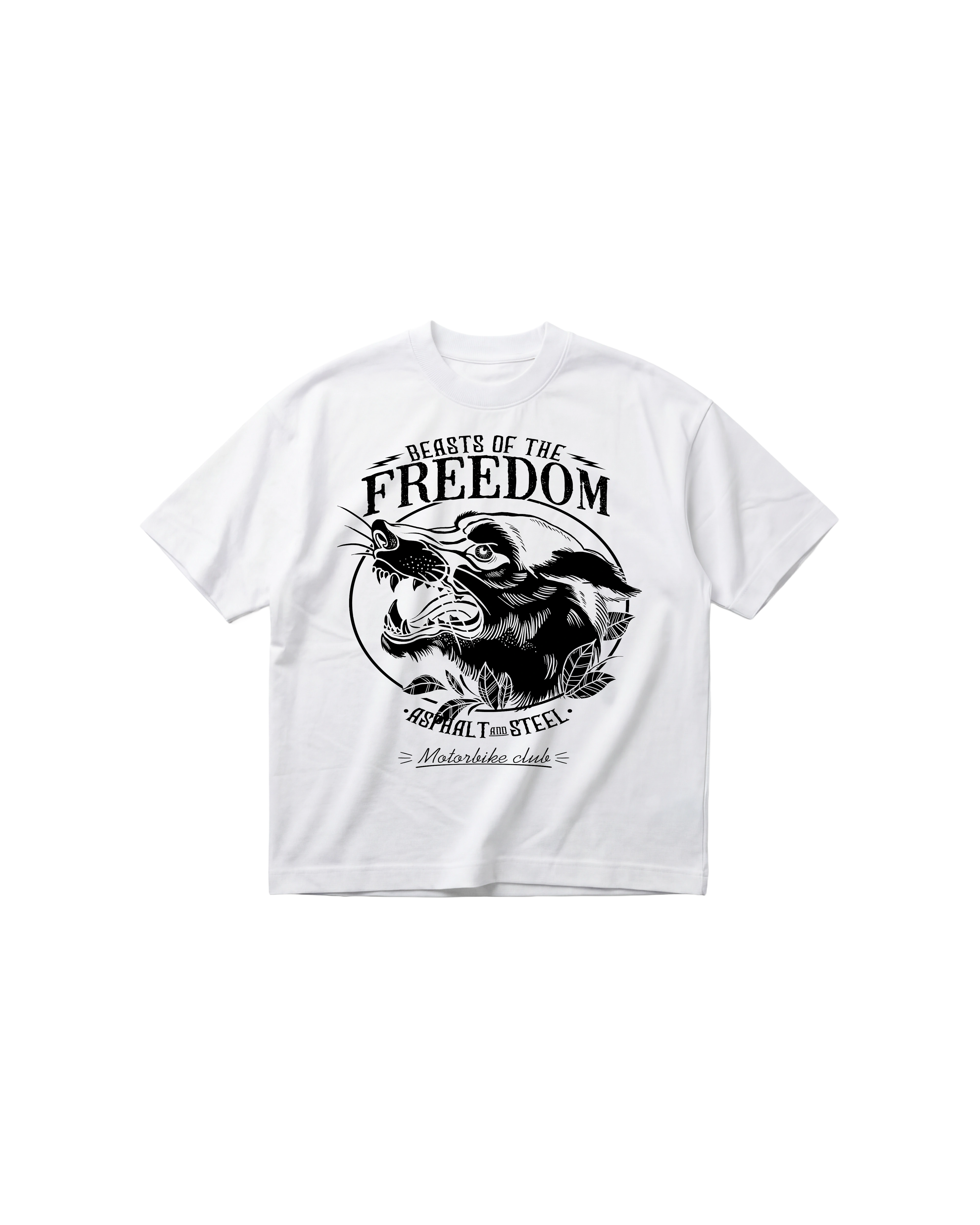 Beast Freedom Semi Oversize 310 Blanco Cubica