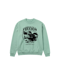 Beast Freedom Sweatshirt 410 Verde Menta Cubica