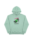 Better Two Hoodie 410 Verde Menta Cubica