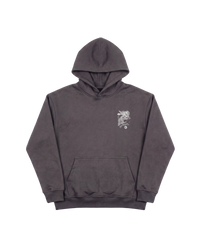 Big Owl Hoodie 410 Gris Oscuro Cubica