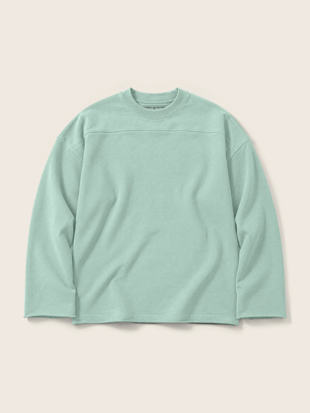Buso Cuello Redondo 410 g Gris Menta — Imagen del producto 1
