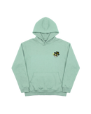 Calavera Cool Hoodie 410 Verde Menta Cubica