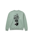 Calavera Piña Sweatshirt 410 Verde Menta Cubica