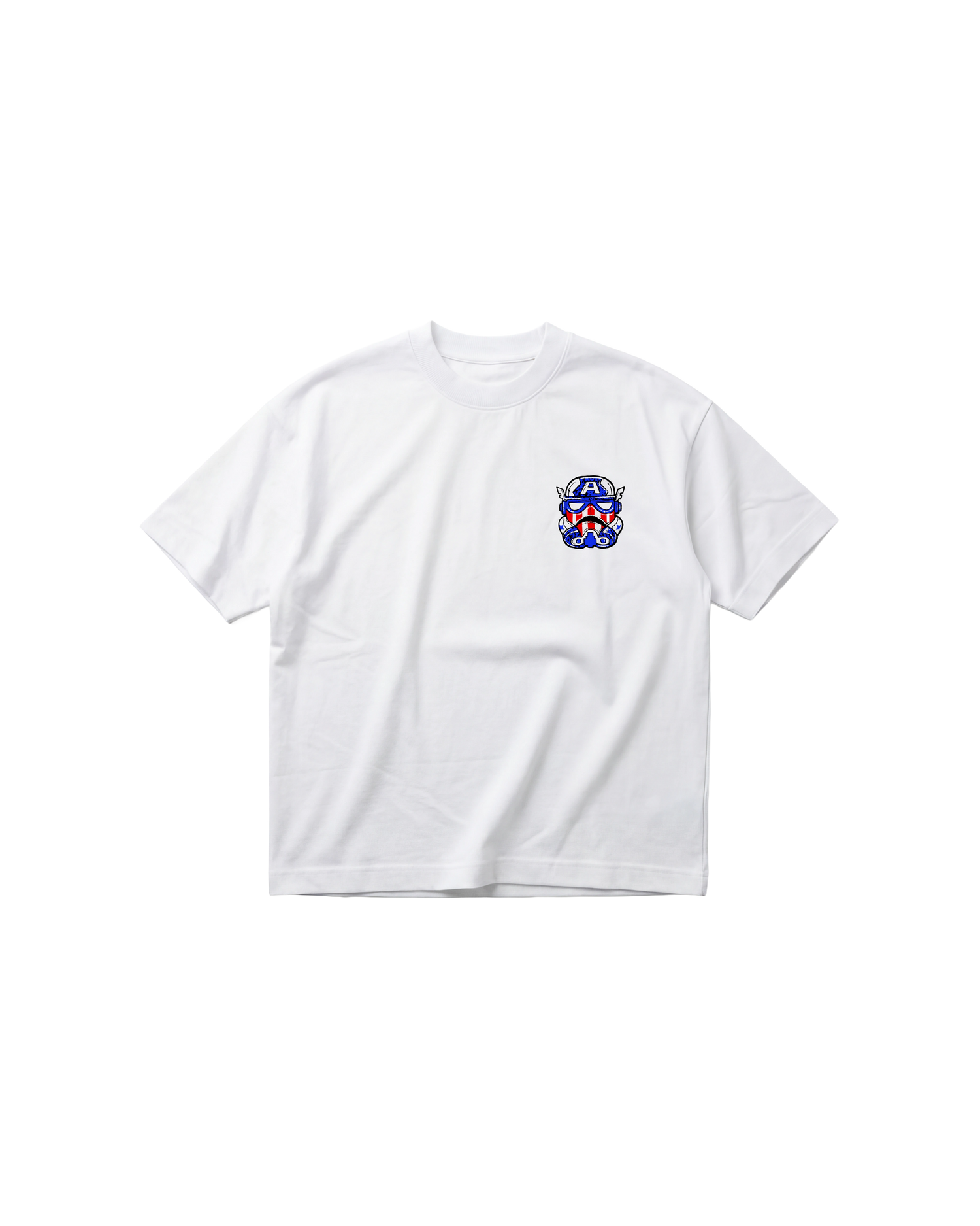 Captain Trooper Semi Oversize 310 Blanco Cubica