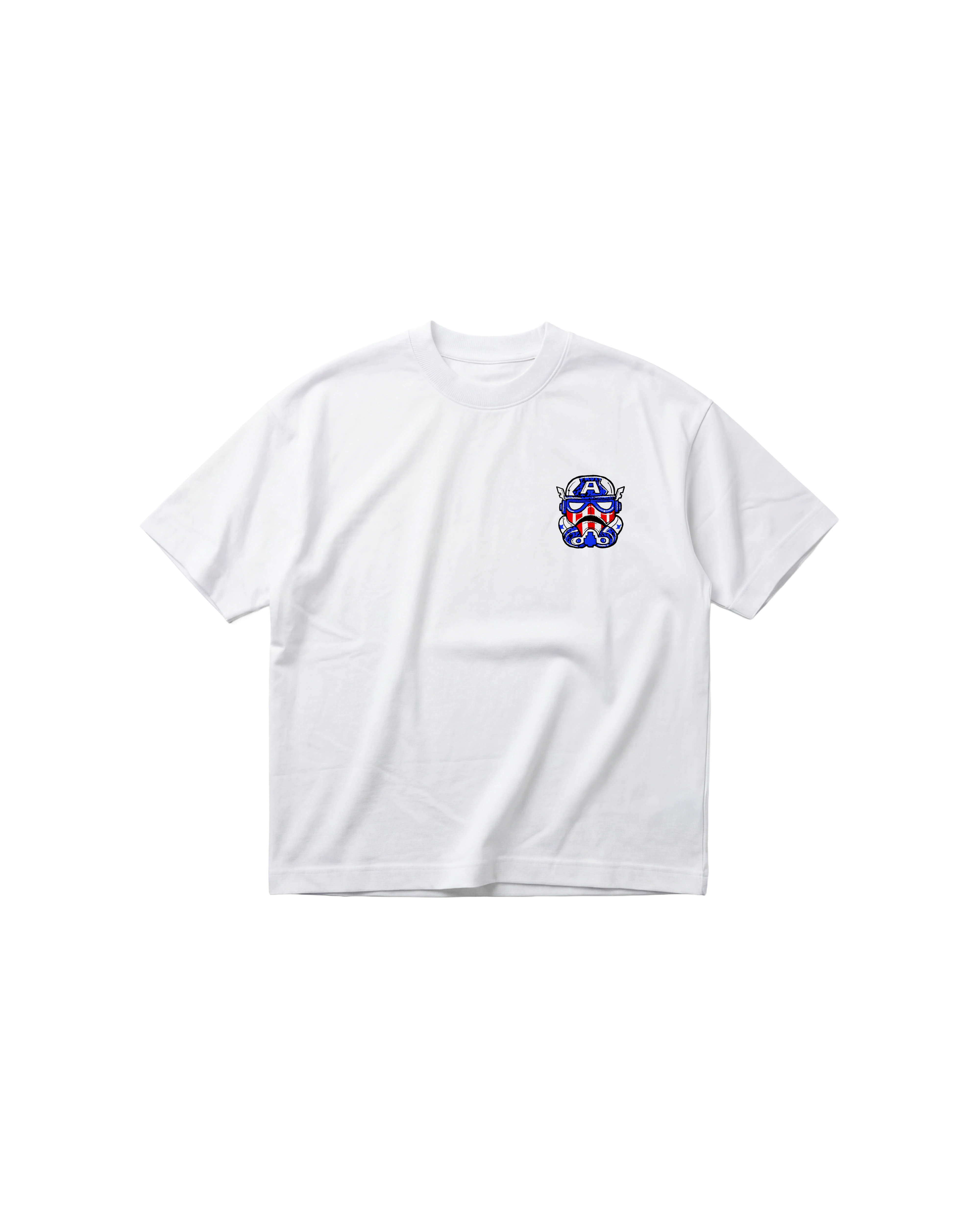 Captain Trooper Semi Oversize 310 Blanco Cubica