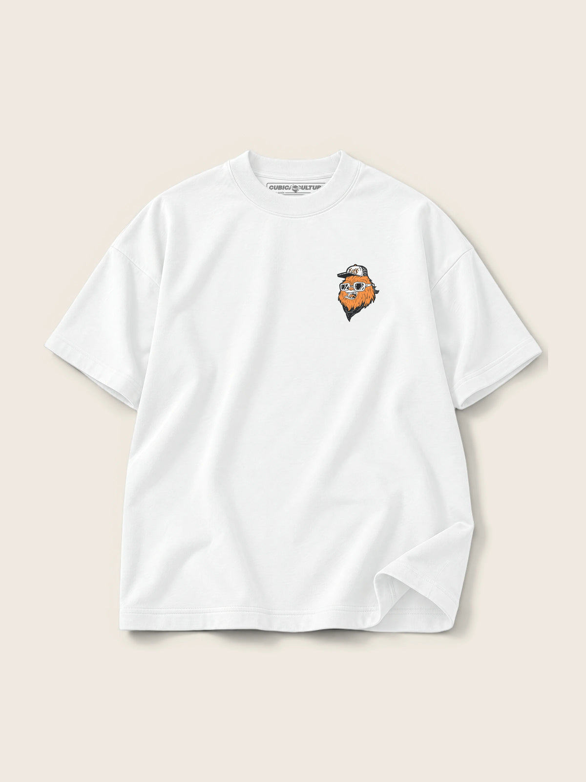 Chewie Hippie · Camiseta Semi Oversize con Cortes 410g — Imagen del producto 6
