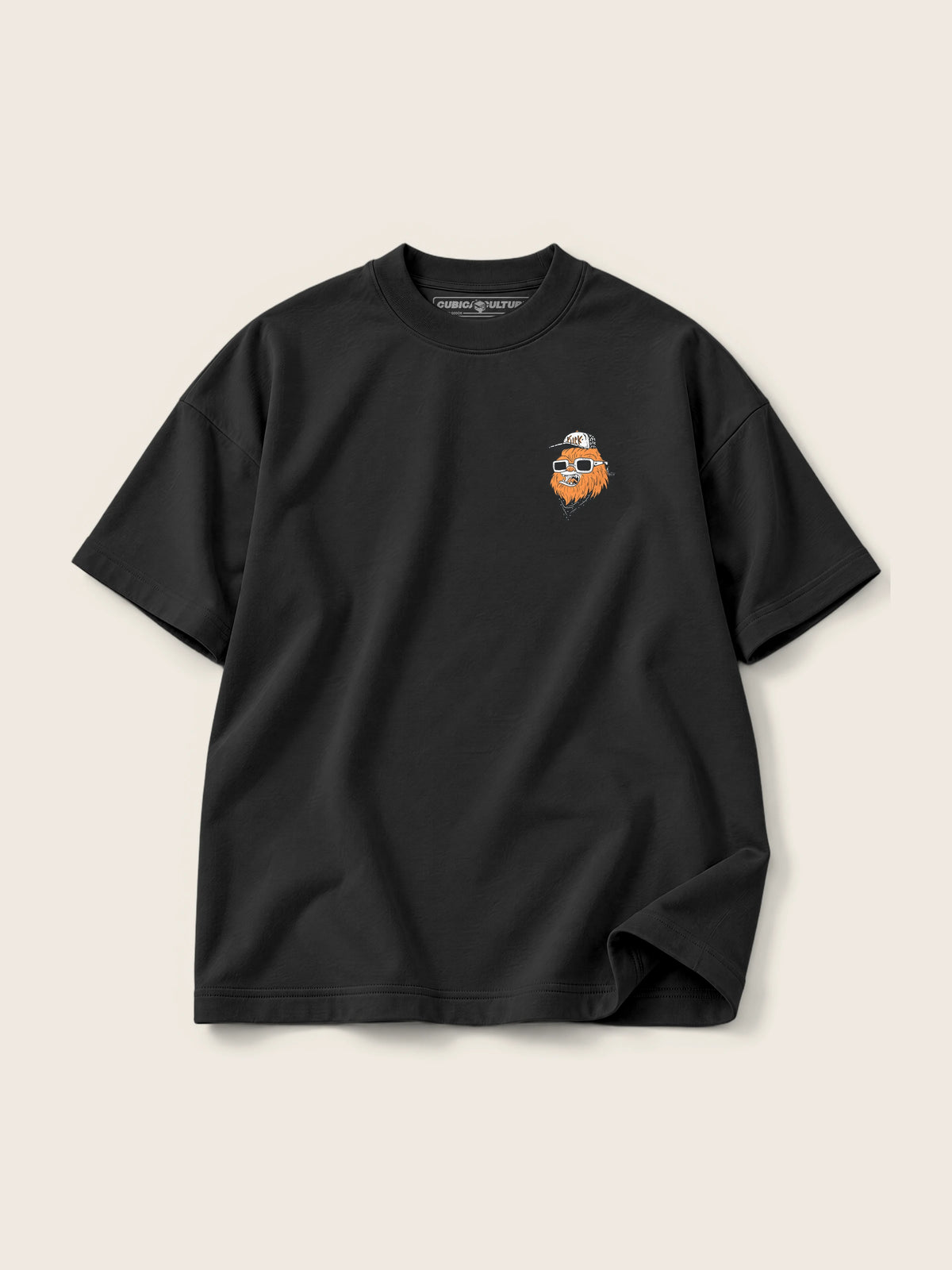 Chewie Hippie · Camiseta Semi Oversize con Cortes 410g — Imagen del producto 9