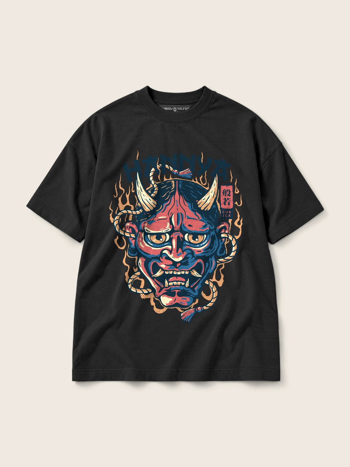 China Hannya · Camiseta Semi Oversize 310g — Imagen del producto 1