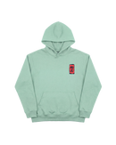 China Hannya Hoodie 410 Verde Menta Cubica