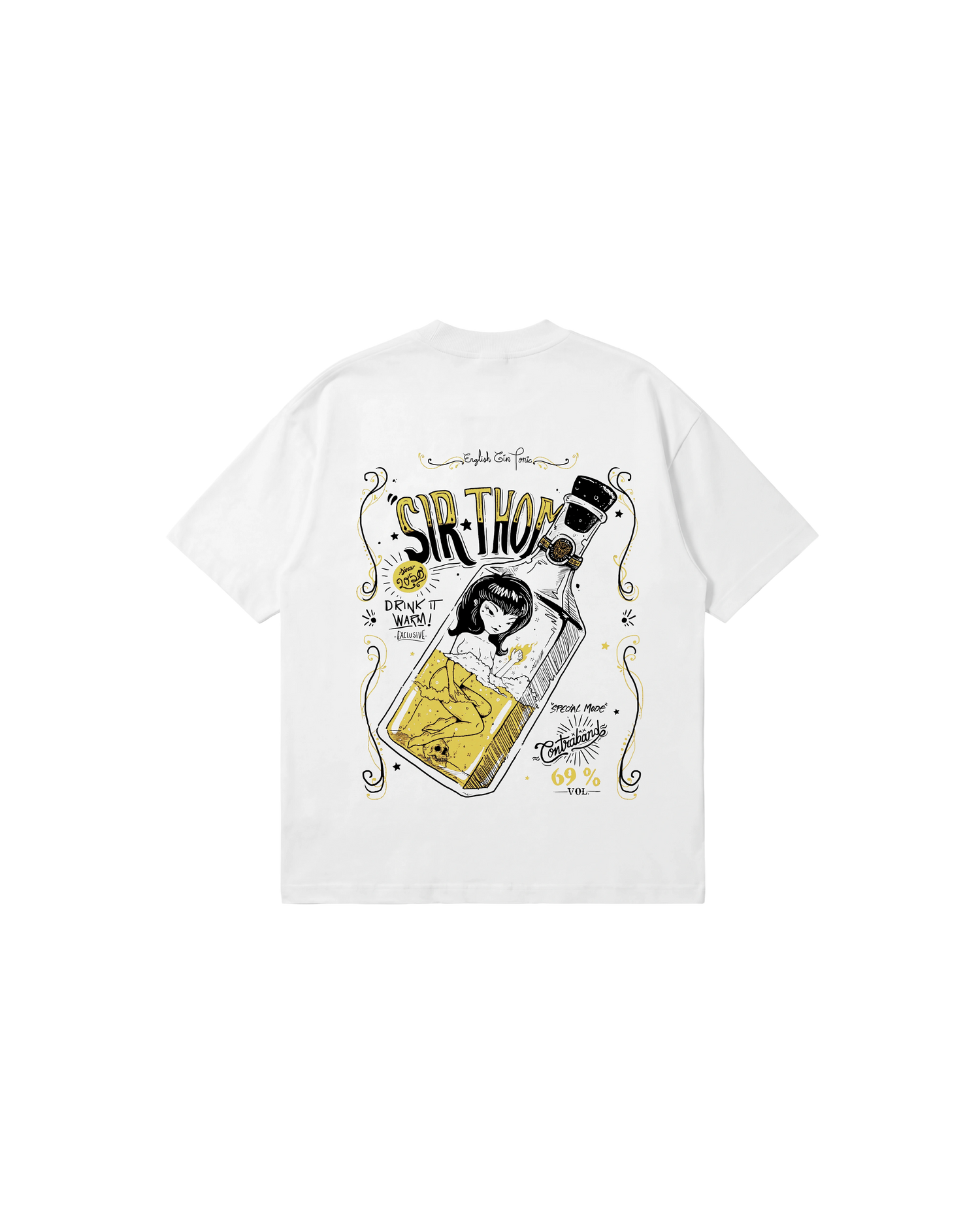 Contraband Bottle Semi Oversize 250 Blanco Cubica