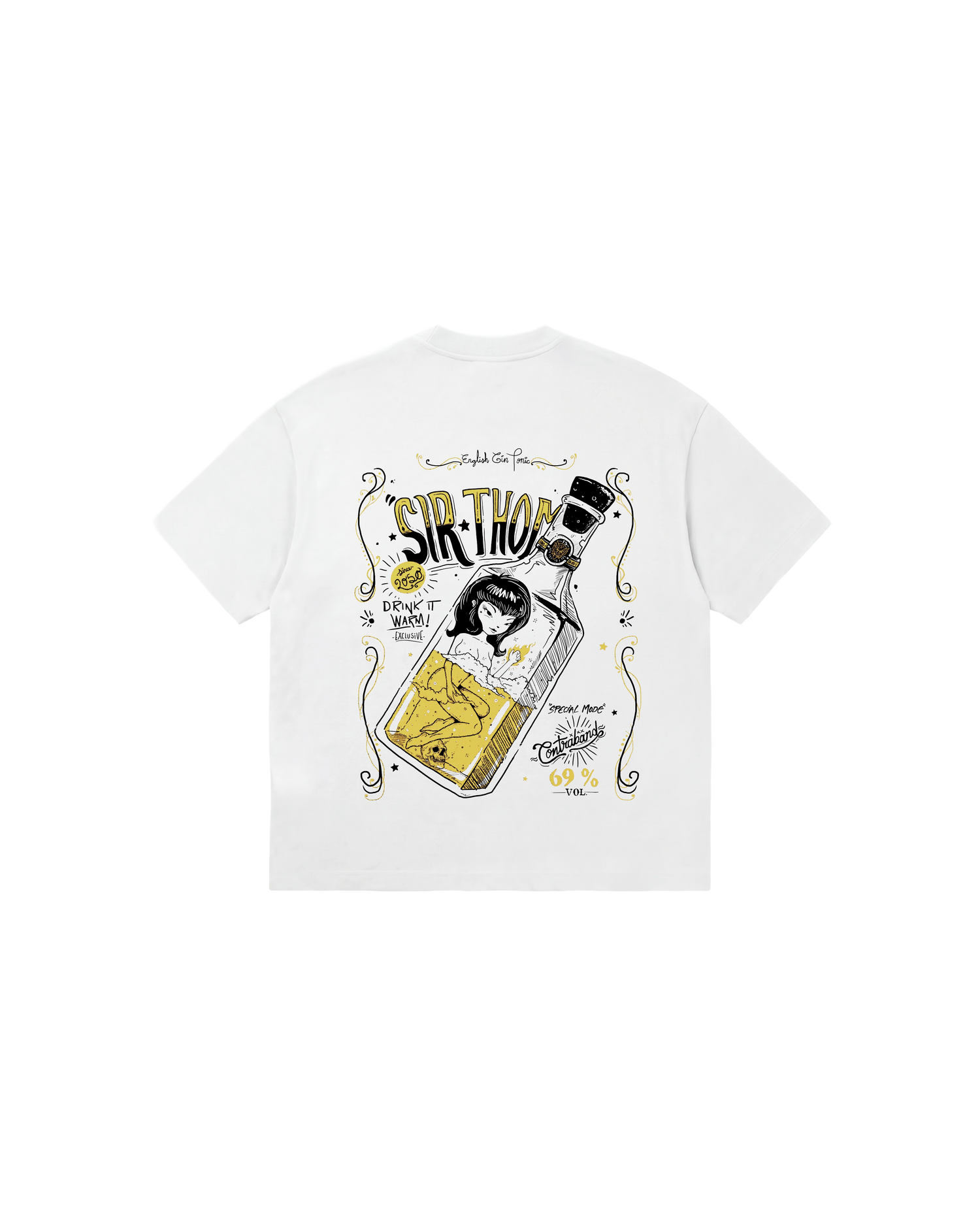 Contraband Bottle Semi Oversize 310 Blanco Cubica