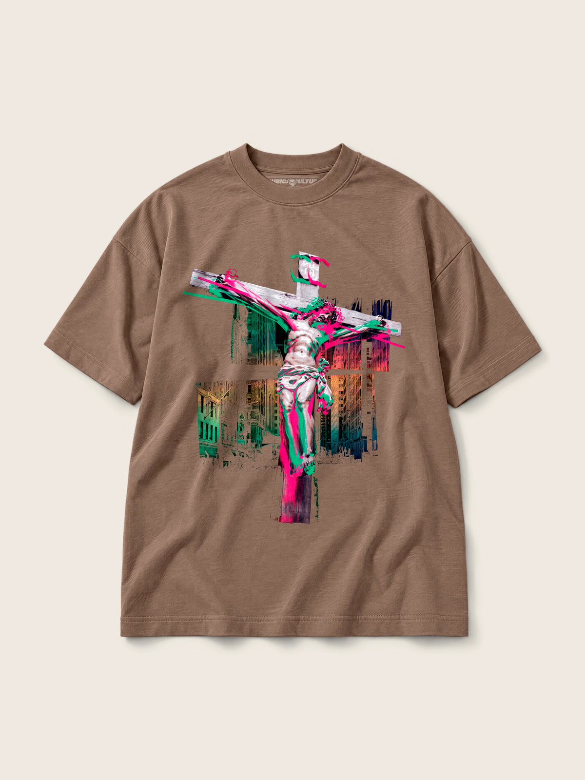 Cristo · Camiseta Semi Oversize 310g — Imagen del producto 5