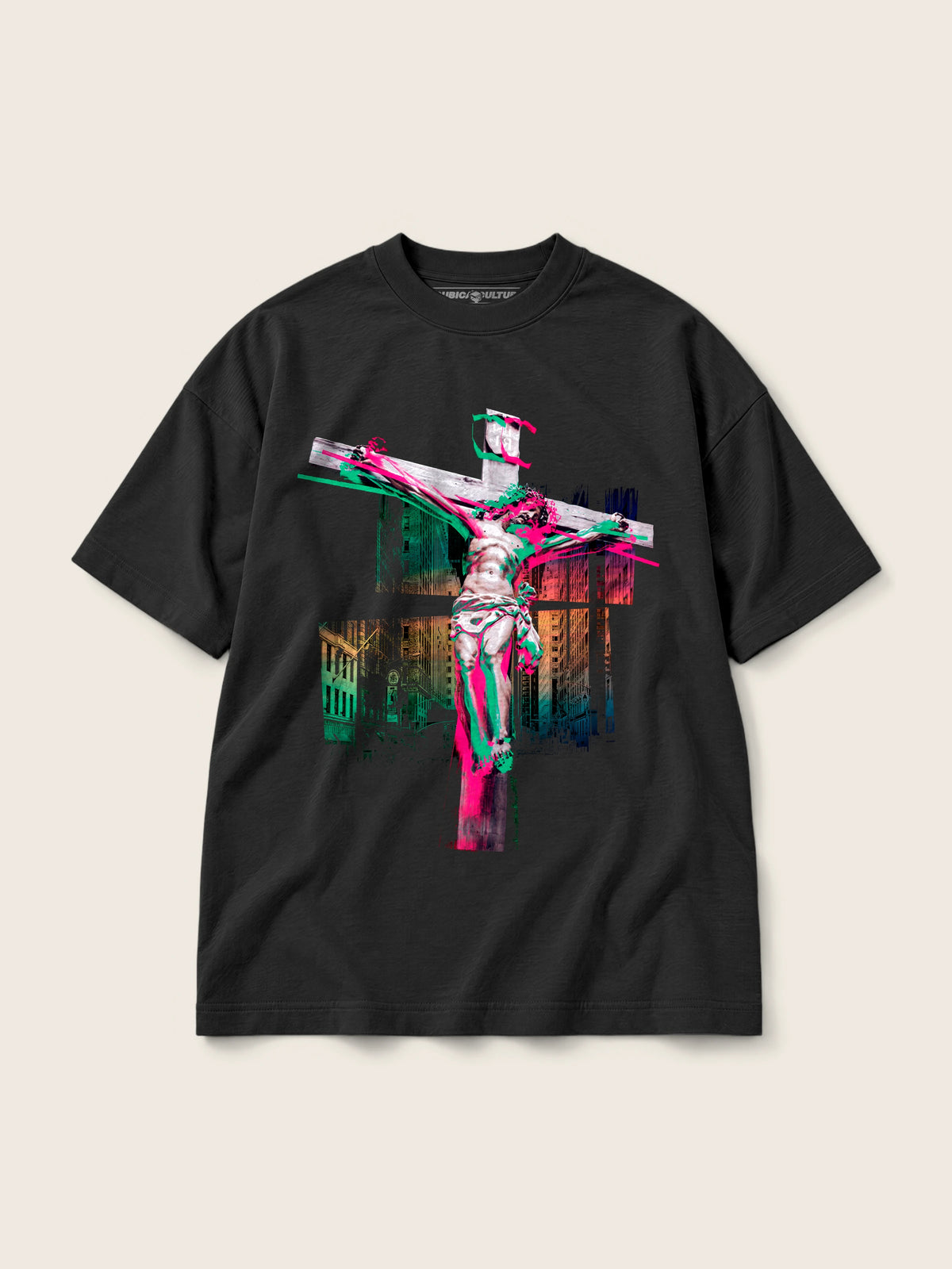 Cristo · Camiseta Semi Oversize 310g — Imagen del producto 1
