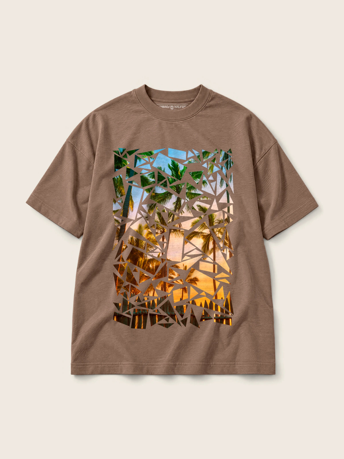 Crystal Beach · Camiseta Semi Oversize 310g — Imagen del producto 5
