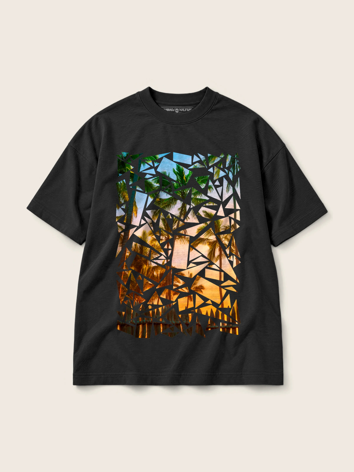 Crystal Beach · Camiseta Semi Oversize 310g — Imagen del producto 1
