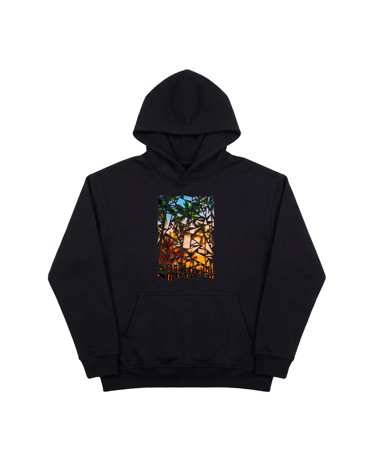 Crystal Beach Hoodie 410 Negro Cubica