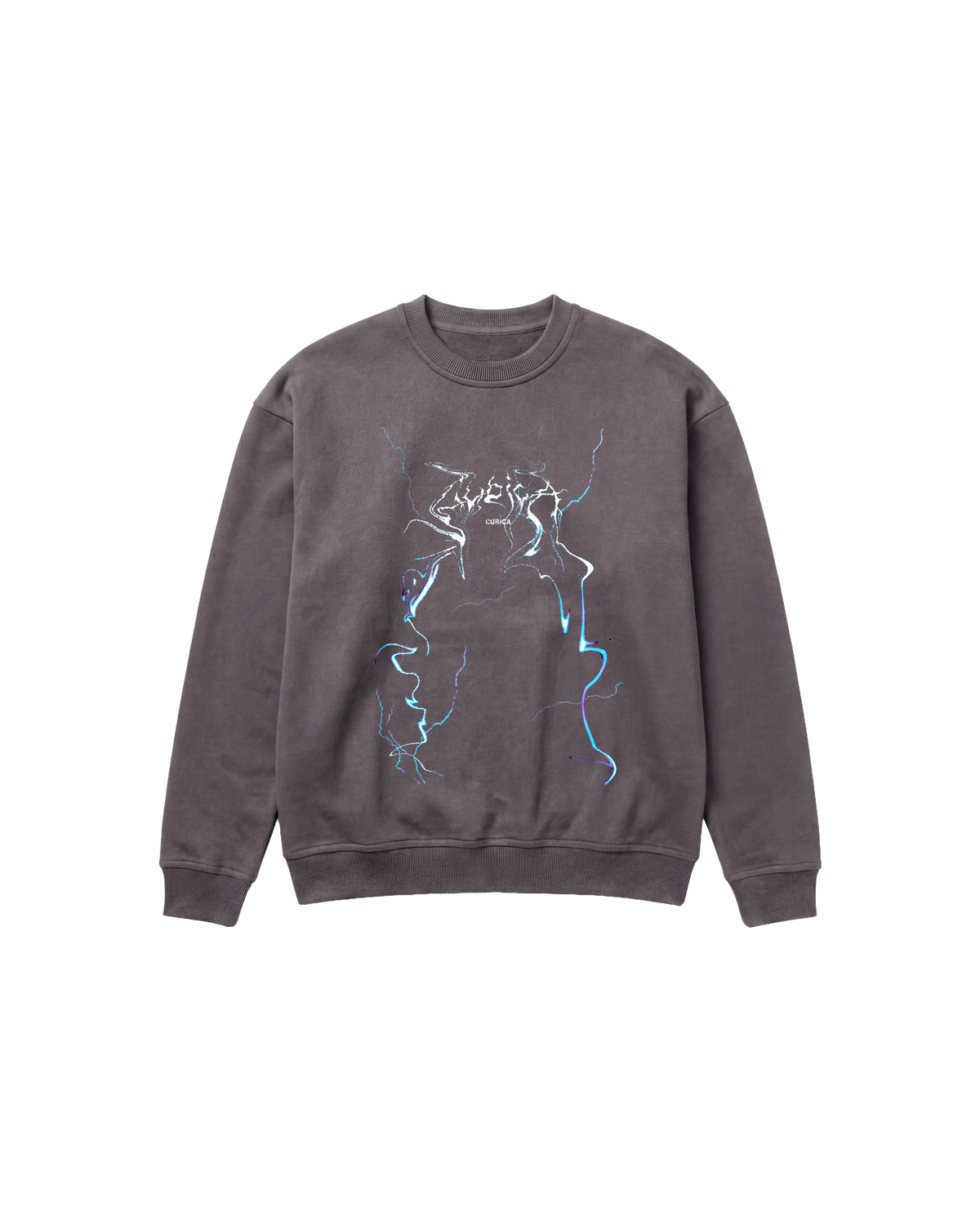 Cubi Rayo Sweatshirt 410 Gris Oscuro Cubica