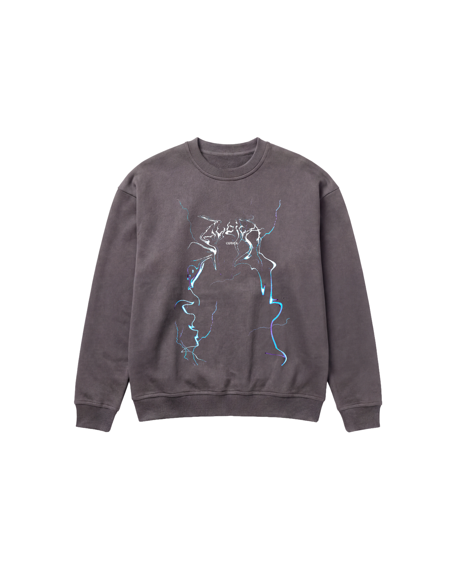Cubi Rayo Sweatshirt 410 Gris Oscuro Cubica