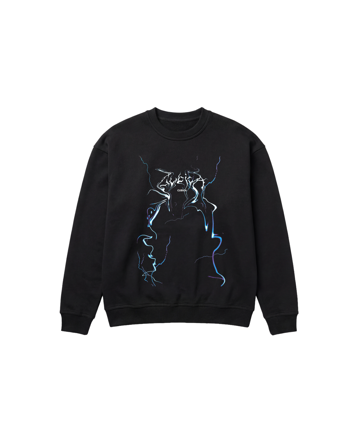 Cubi Rayo Sweatshirt 410 Negro Cubica