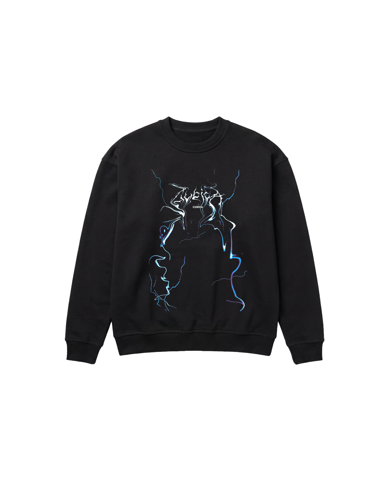 Cubi Rayo Sweatshirt 410 Negro Cubica