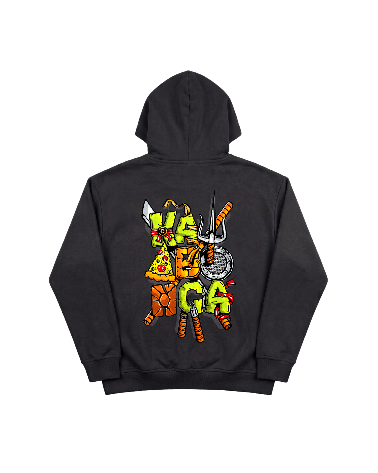 Cubica Kawabonga Hoodie 410 Negro Cubica