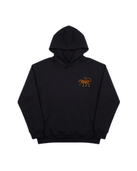 Cubica Leopardo Hoodie 410 Negro Cubica