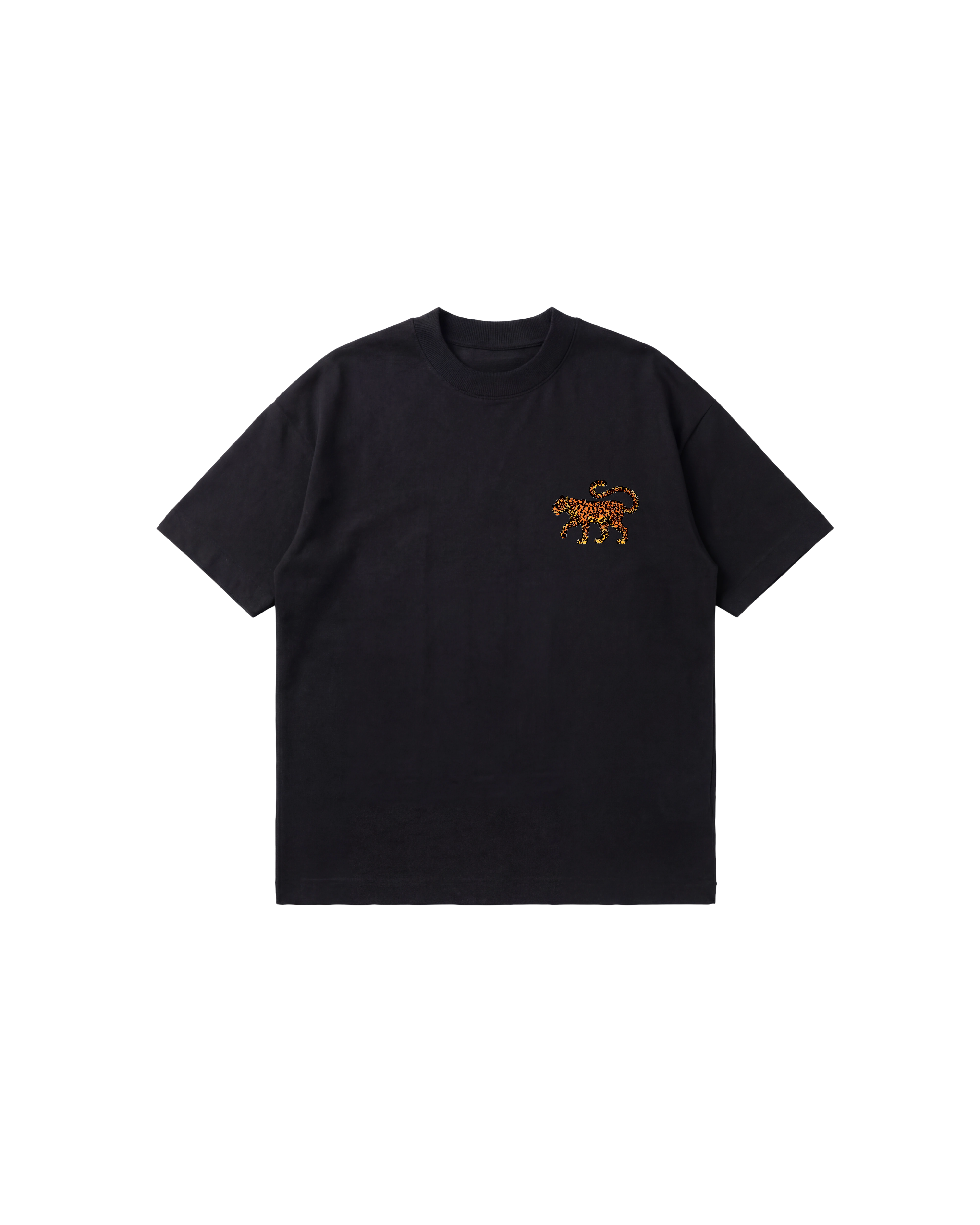Cubica Leopardo Semi Oversize 250 Negro Cubica