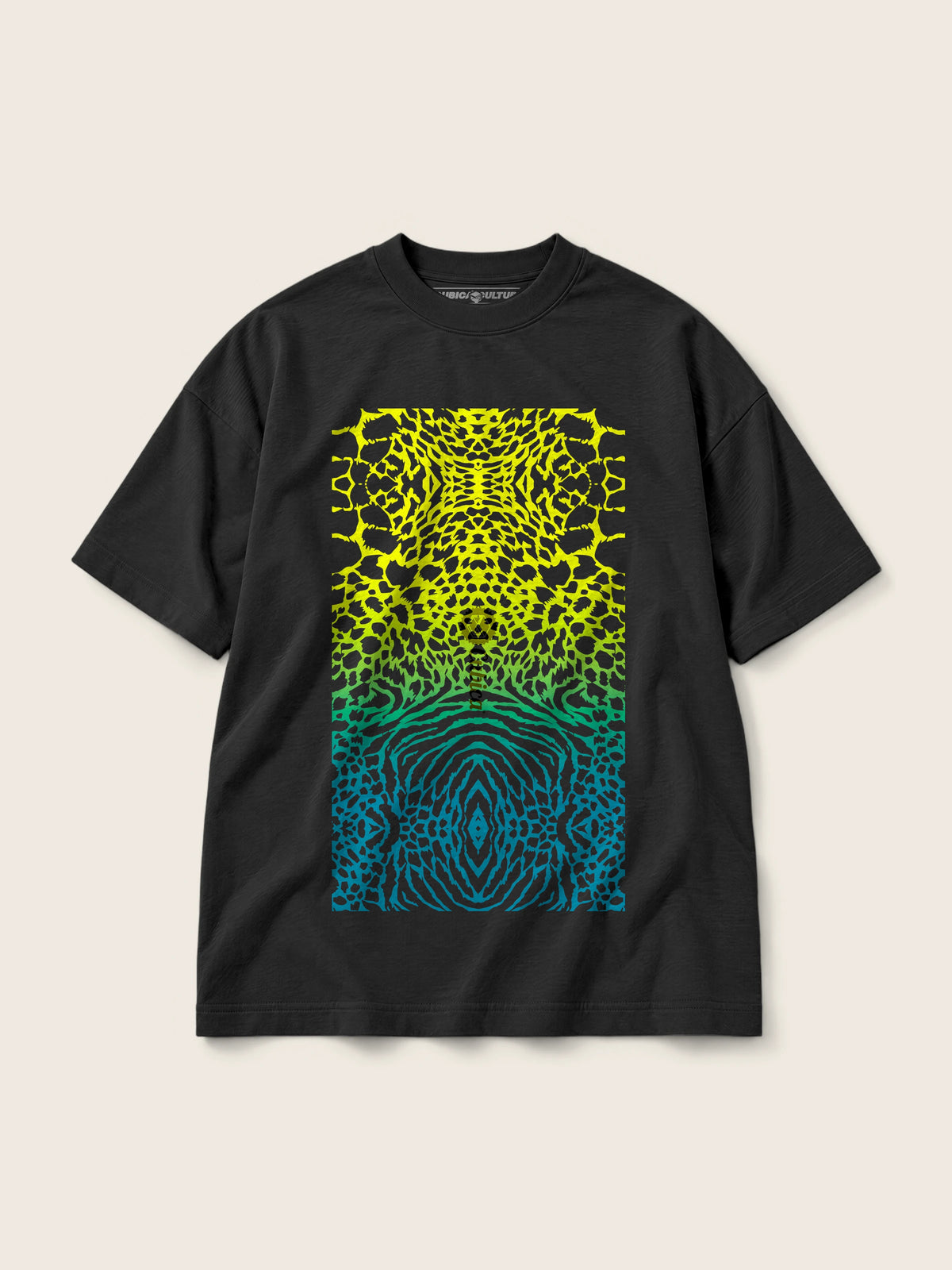Cubica Psychedelic · Camiseta Semi Oversize 310g — Imagen del producto 1