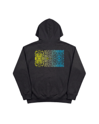 Cubica Psychedelic Hoodie 410 Negro Cubica