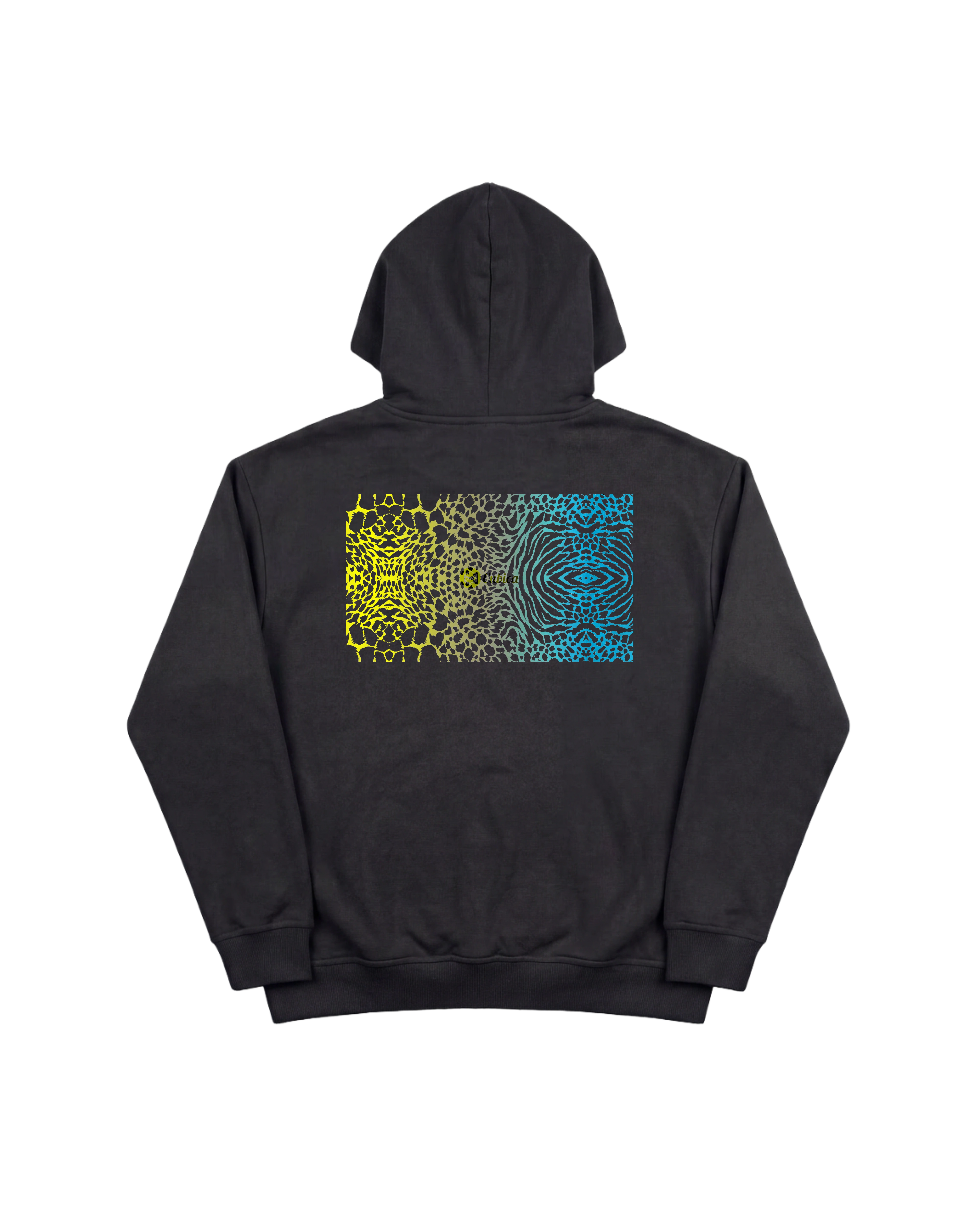 Cubica Psychedelic Hoodie 410 Negro Cubica