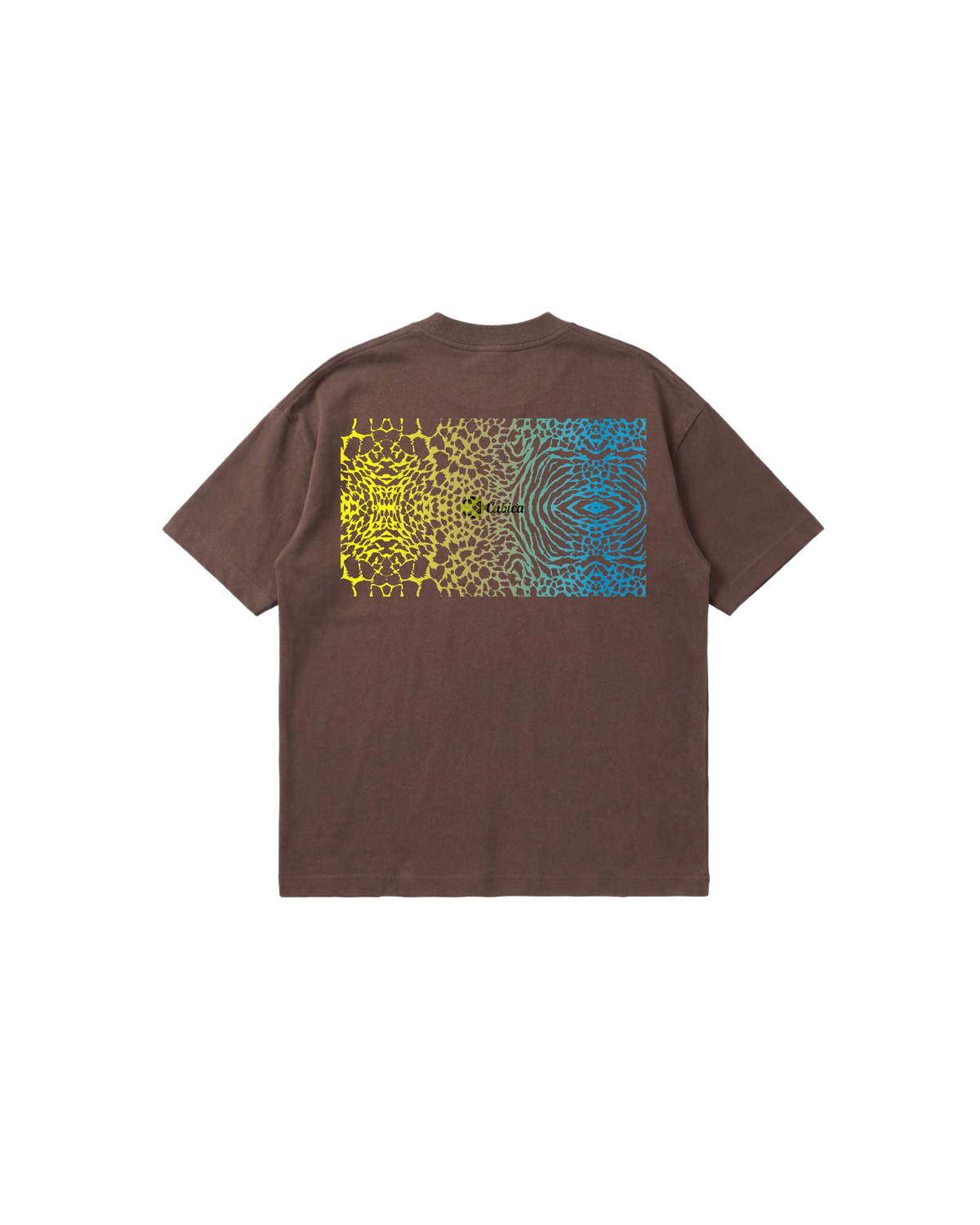 Cubica Psychedelic Semi Oversize 250 Café Toffee Cubica