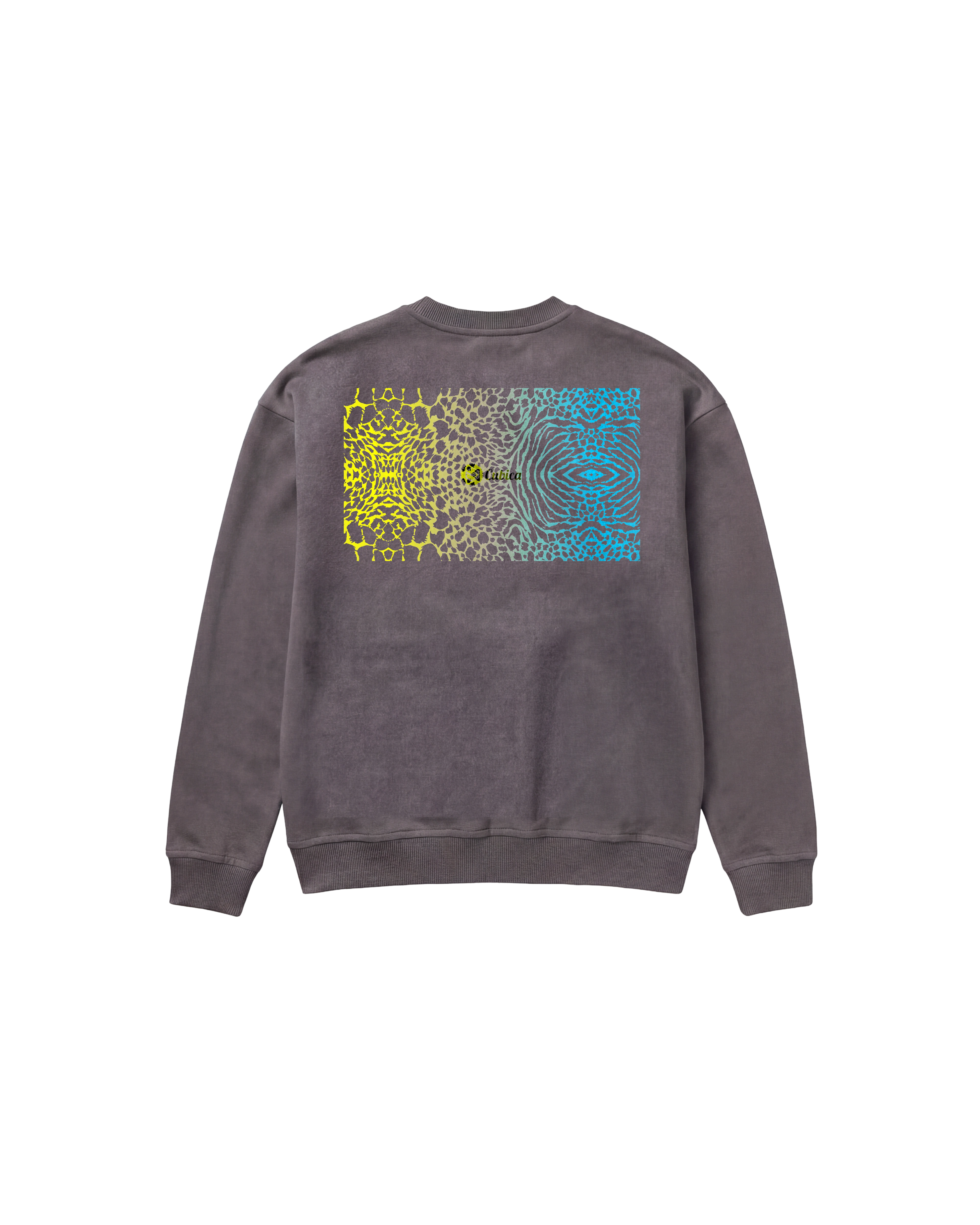 Cubica Psychedelic Sweatshirt 410 Gris Oscuro Cubica