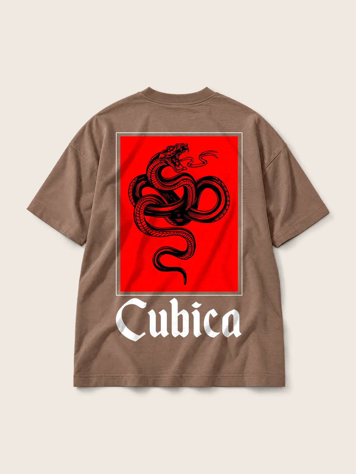 Cubica Snake · Camiseta Semi Oversize 310g — Imagen del producto 7