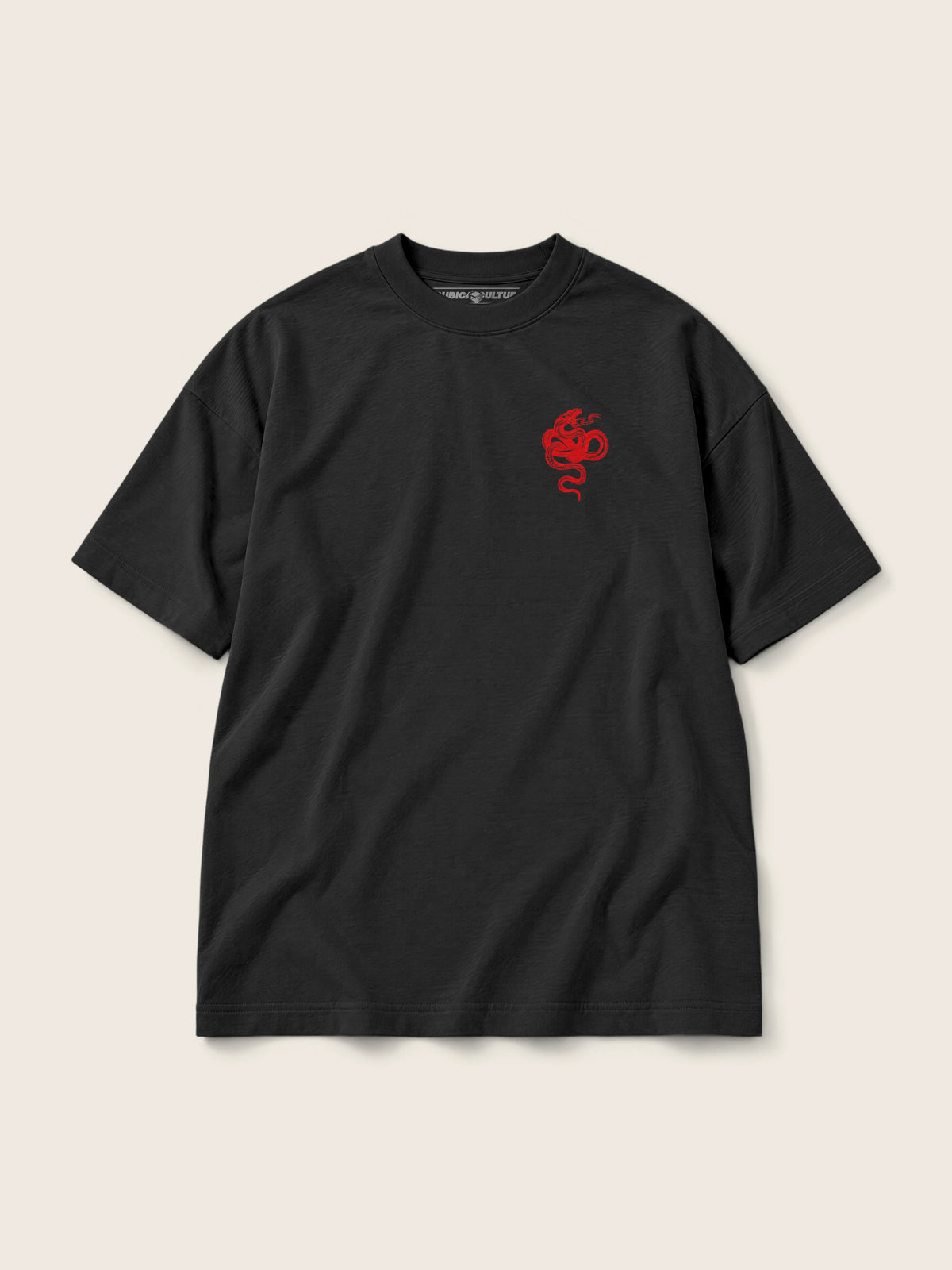 Cubica Snake · Camiseta Semi Oversize 310g — Imagen del producto 4