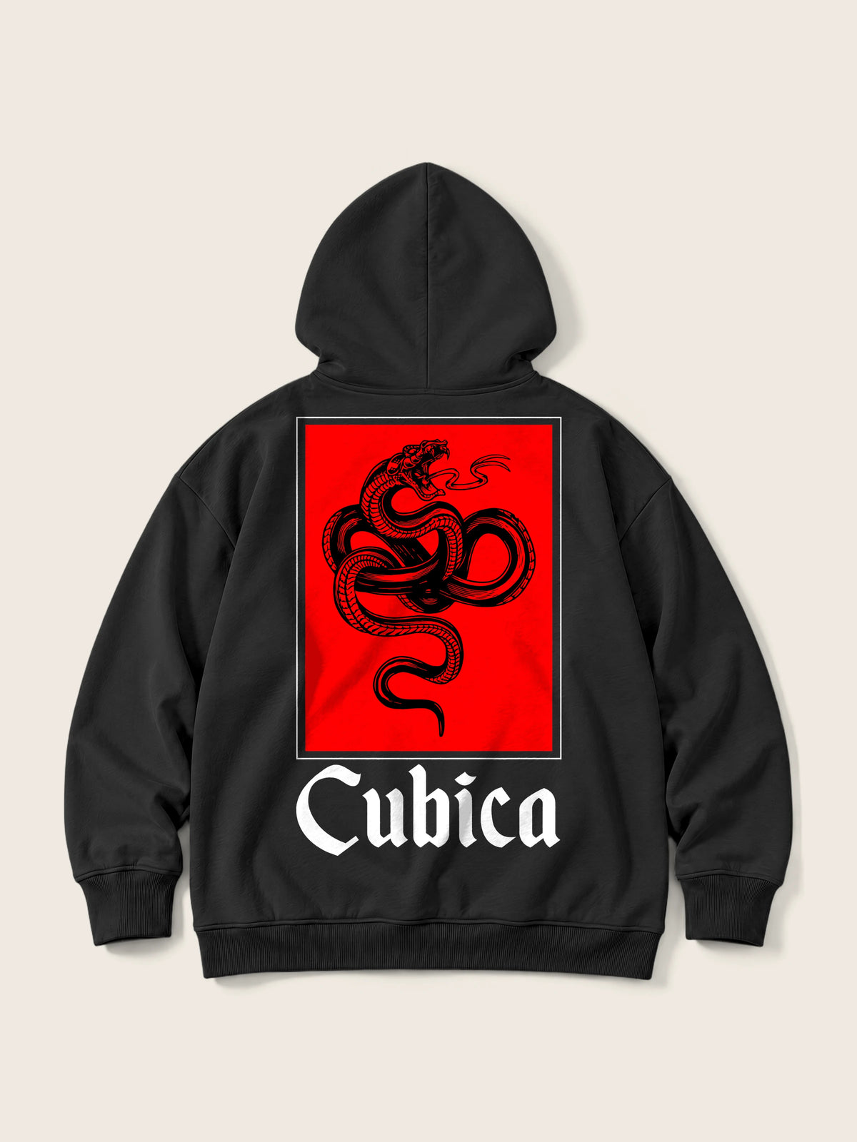 Cubica Snake · Hoodie 410g — Imagen del producto 7