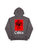 Cubica Snake Hoodie 410 Gris Oscuro Cubica