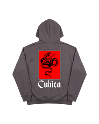 Cubica Snake Hoodie 410 Gris Oscuro Cubica