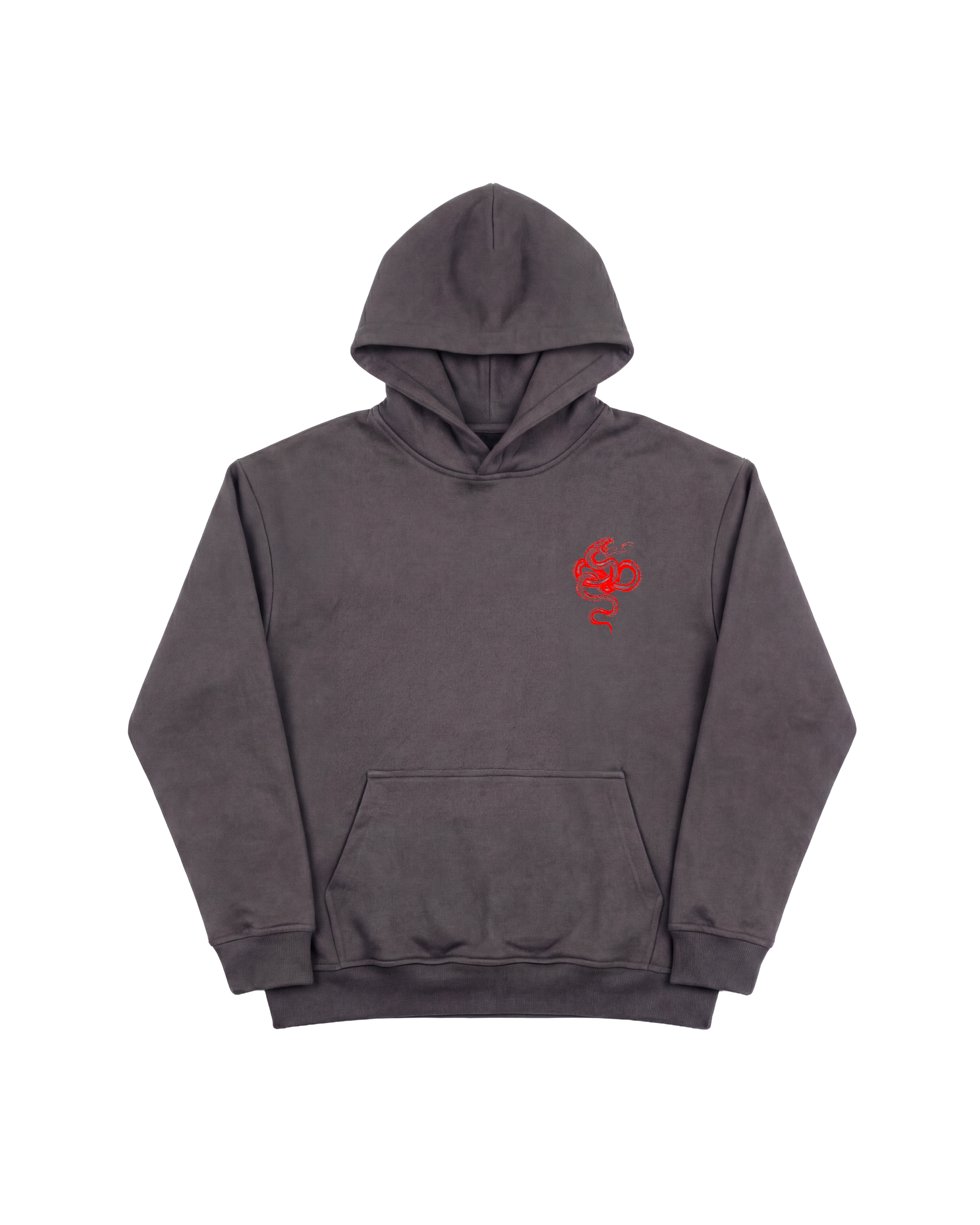 Cubica Snake Hoodie 410 Gris Oscuro Cubica