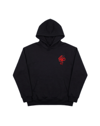 Cubica Snake Hoodie 410 Negro Cubica